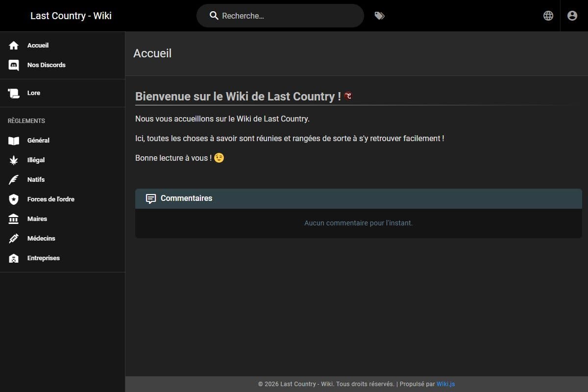 Wiki LastCountry